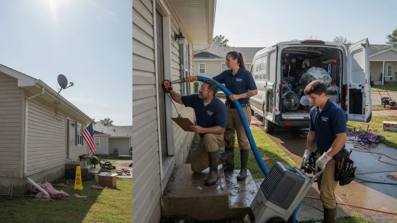 Ceiling Water Damage Restoration in Rocky Mount, NC near me